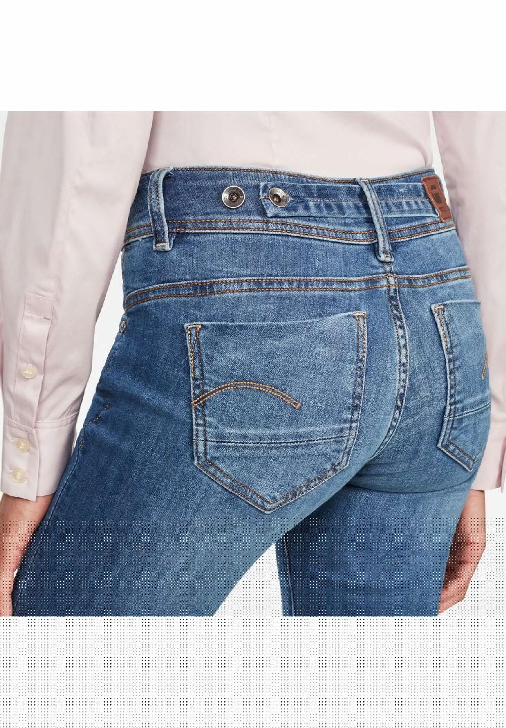 G-STAR RAW Jeans "Midge" Mid-Straight Fit uni für Damen 2025