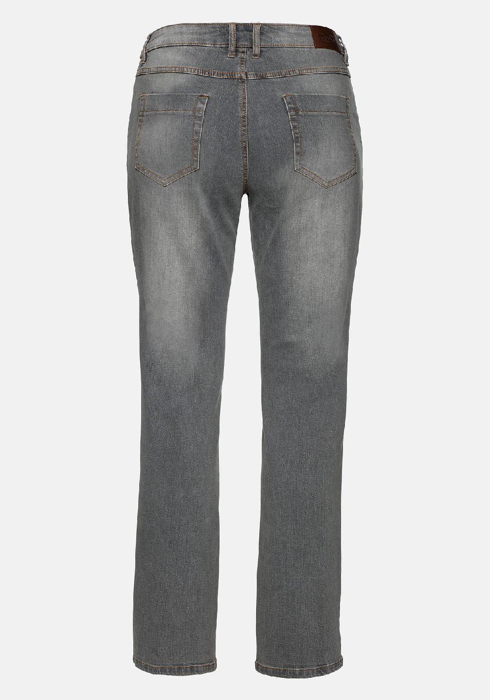 sheego Jeans »Die Gerade« mit Used-Effekten Fabrik Onlineshop