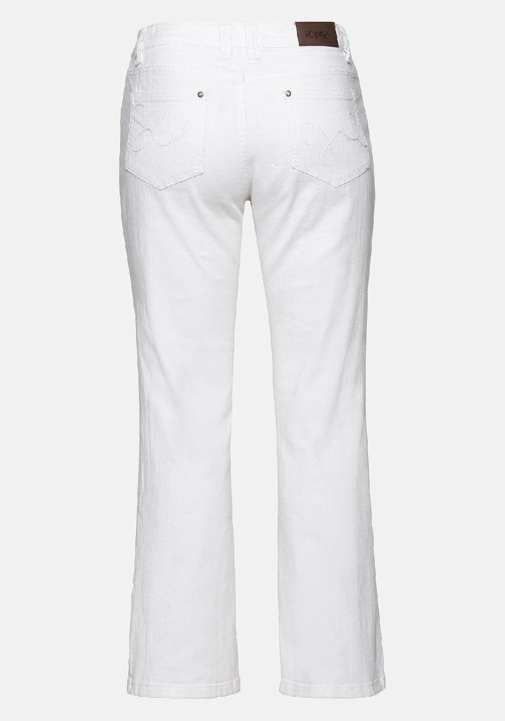 sheego Jeans in 5-Pocket-Form mit Used-Effekten Fabrikpreis