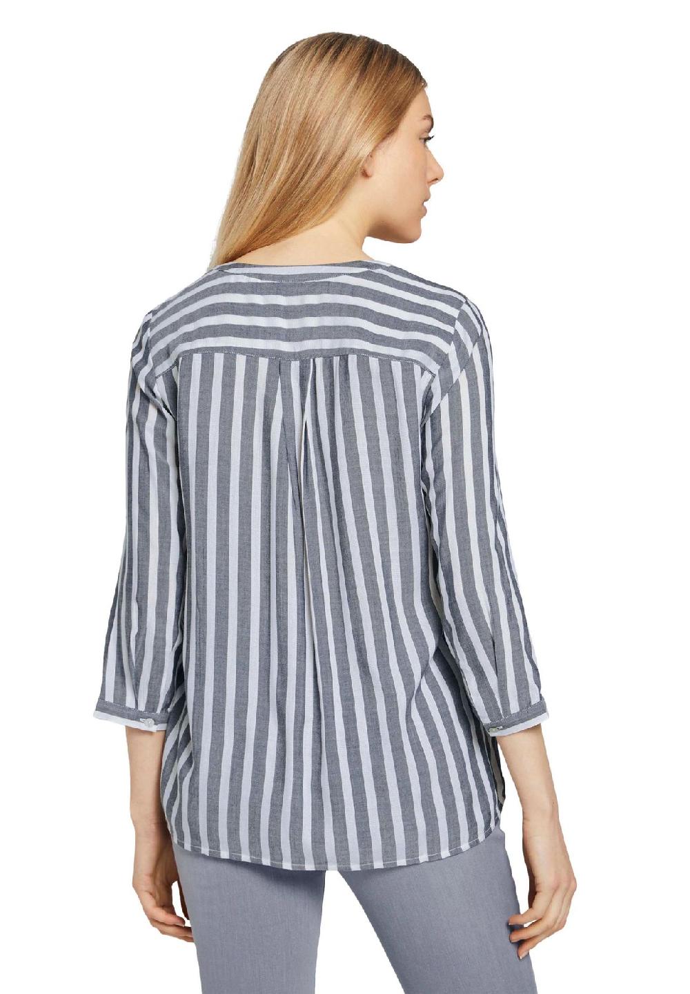 TOM TAILOR Shirtbluse Brusttaschen 3/4-Arm für Damen Günstig kaufen