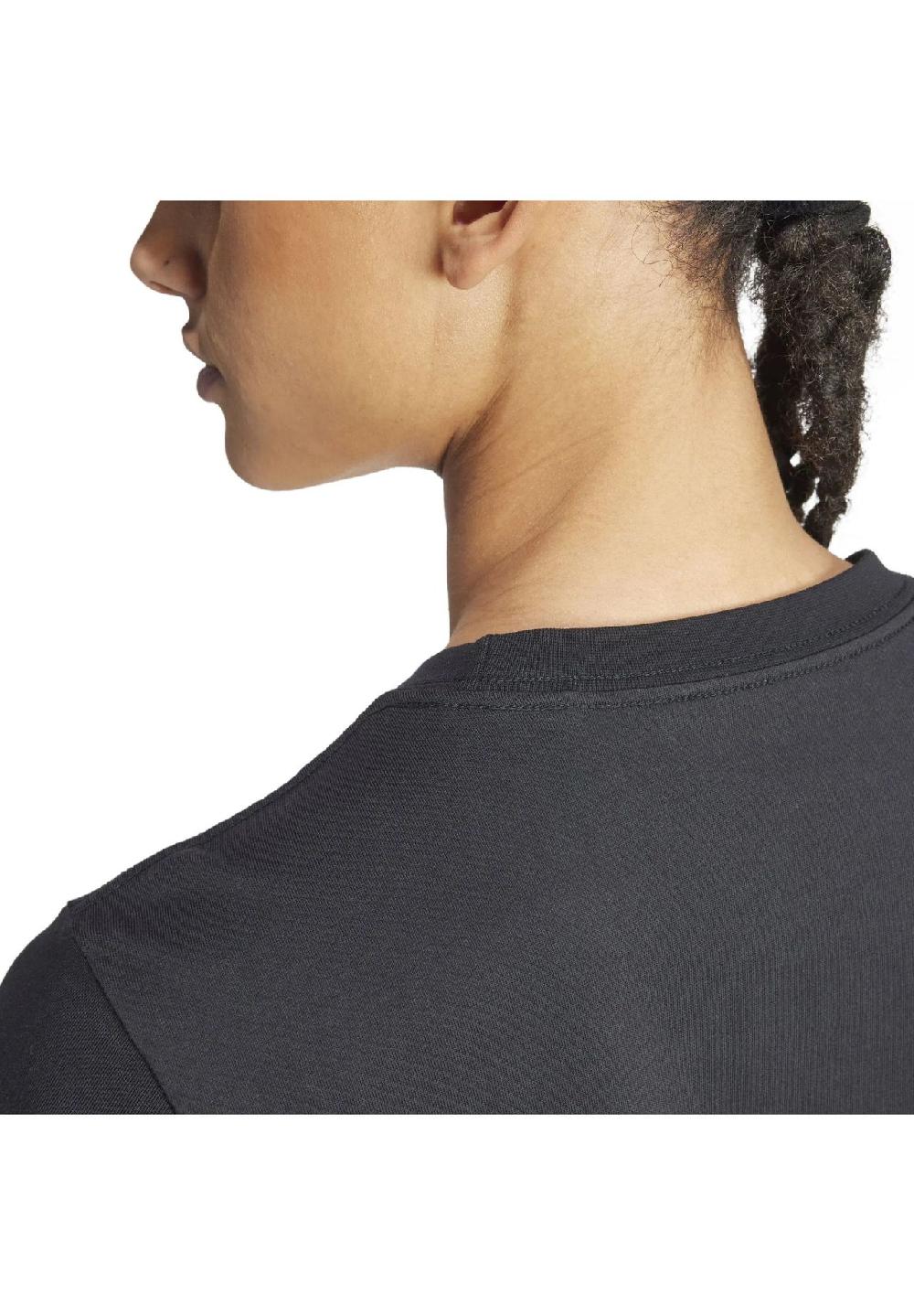 adidas T-Shirt Baumwolle Logo-Print für Damen Black Friday