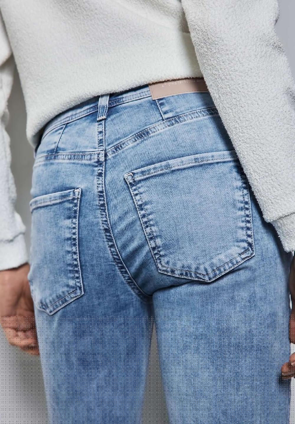 Street One Jeanshose "Style Q" Five-Pocket für Damen Lagerräumung