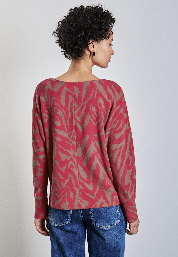 Street One Langarmshirt U-Boot-Ausschnitt für Damen Online Outlet