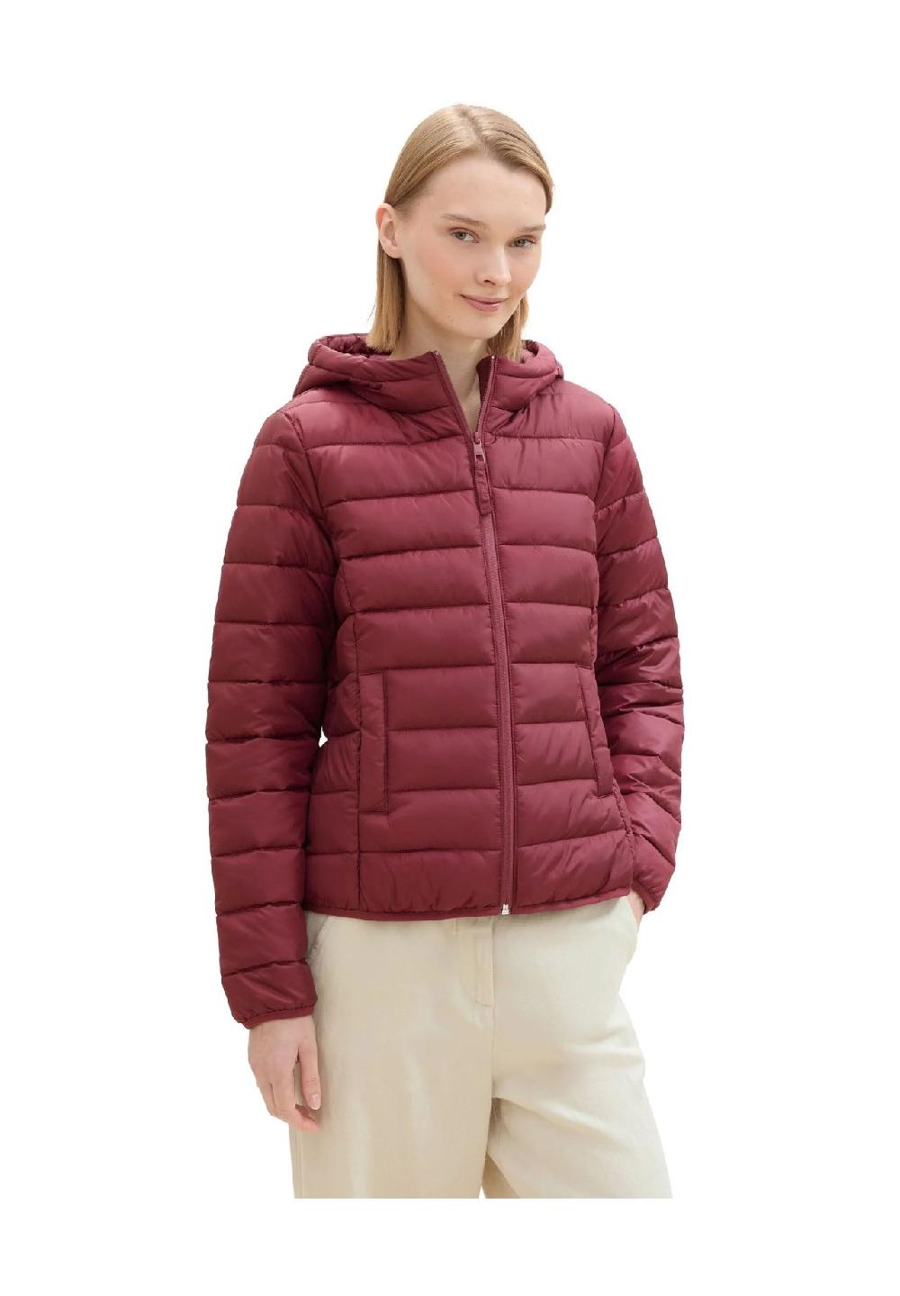 DENIM TOM TAILOR Steppjacke Kapuze Eingrifftaschen für Damen Exklusive Angebote