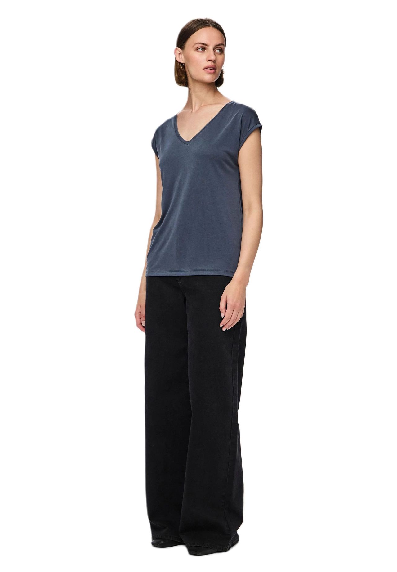 PIECES T-Shirt V-Ausschnitt für Damen Letzte 3 Tage