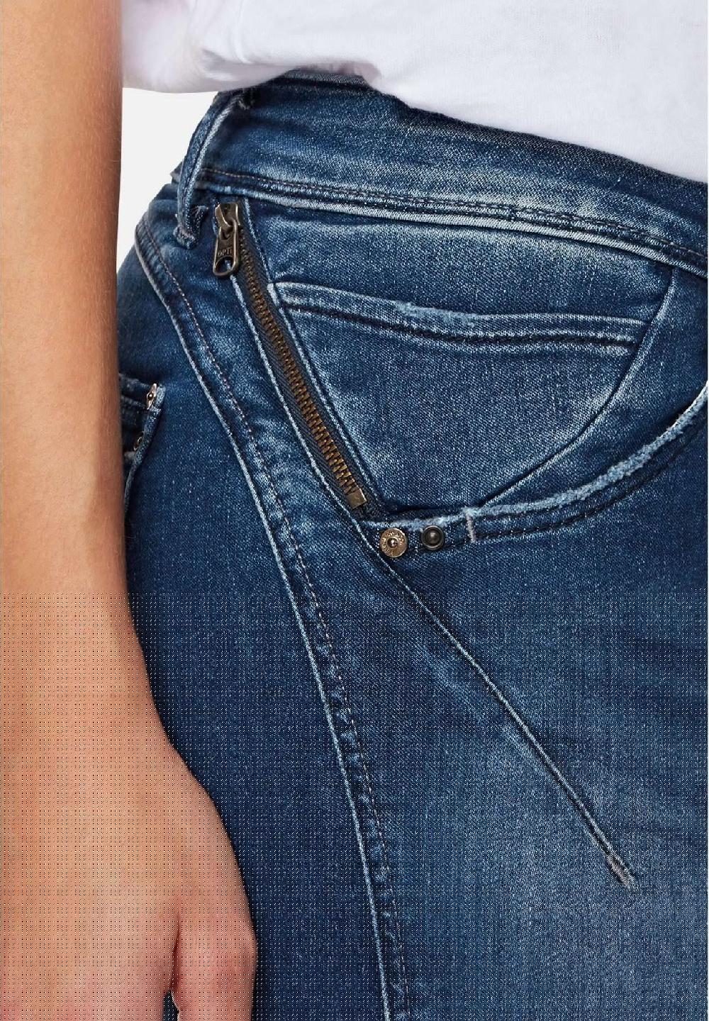 mavi Lexy Jeans Super Skinny-Fit Push-up-Effekt für Damen Letzter Tag