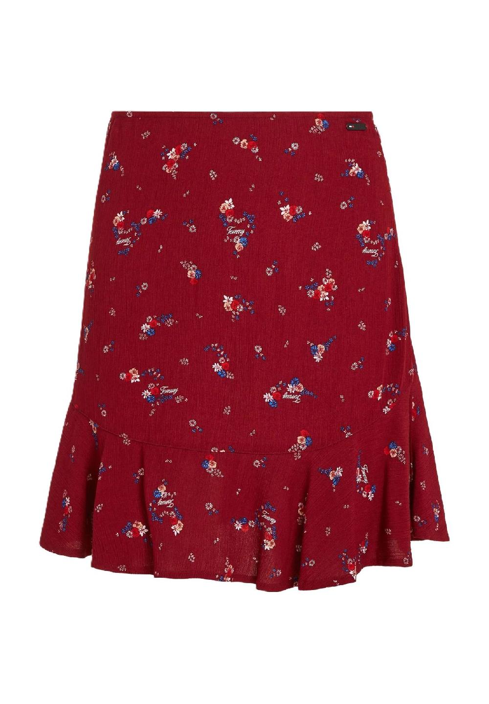 TOMMY Jeans Stufenrock Emblem für Damen Discount Store für neue Produkte