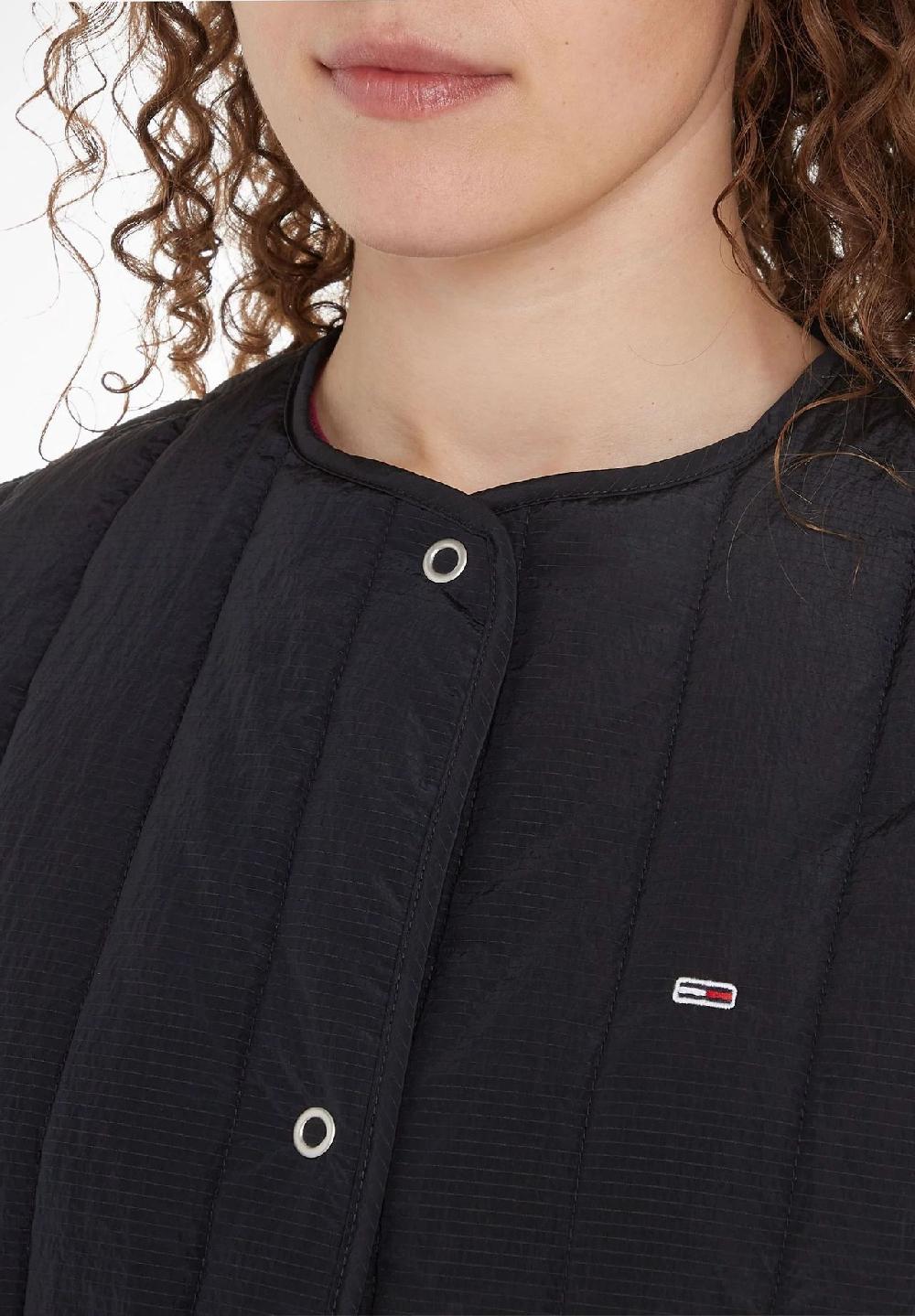 TOMMY Jeans Steppjacke Logo-Stickerei für Damen Nur noch ein Tag übrig