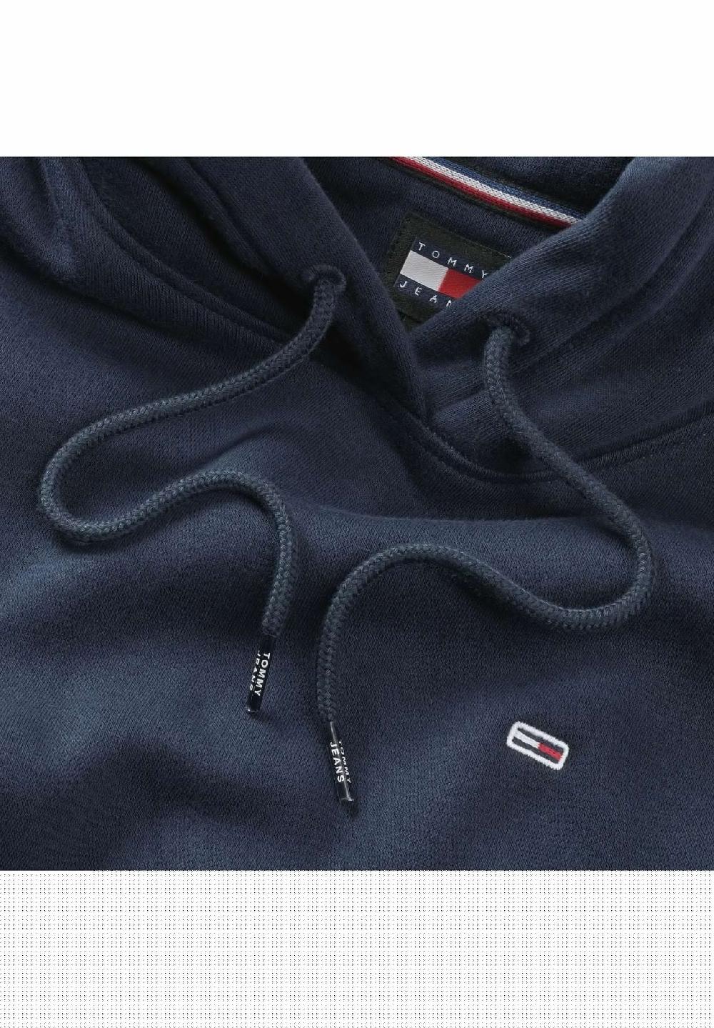 TOMMY Jeans Hoodie Tunnelzug Kängurutasche für Damen 50% Rabatt mit kostenlosem Versand