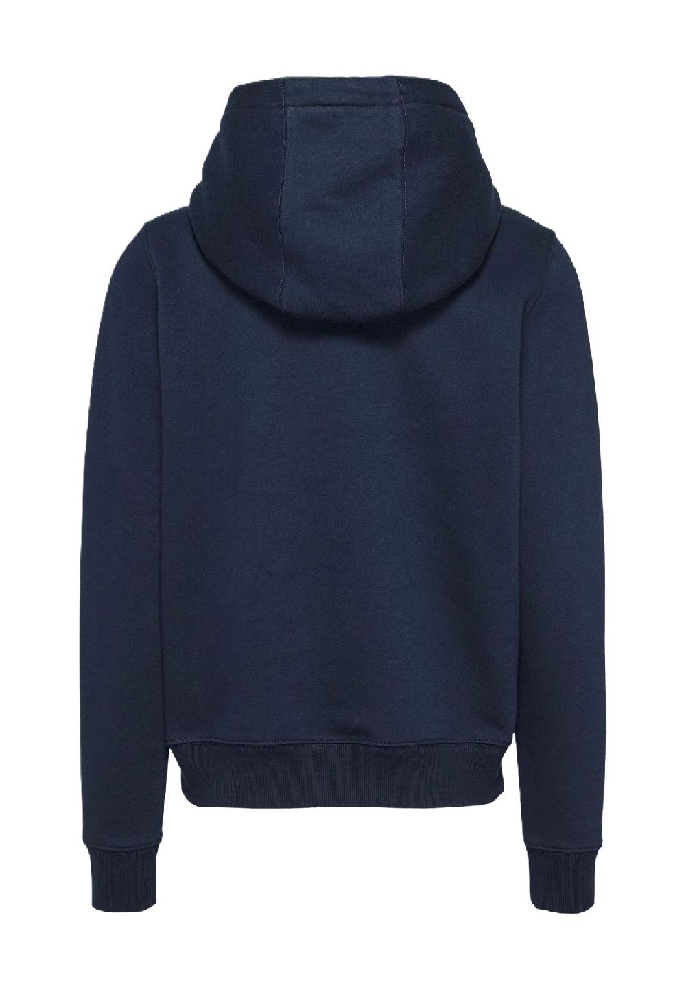 TOMMY Jeans Hoodie Tunnelzug Kängurutasche für Damen 50% Rabatt mit kostenlosem Versand