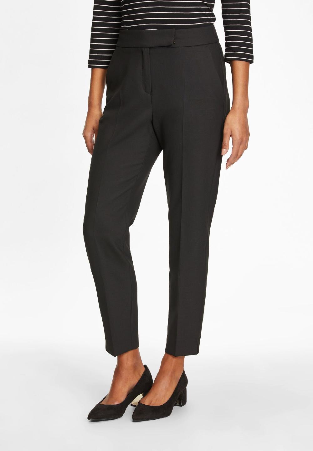 s.Oliver BLACK LABEL Stoffhose 7/8-Länge französische Taschen für Damen 50% Rabatt für begrenzte Zeit