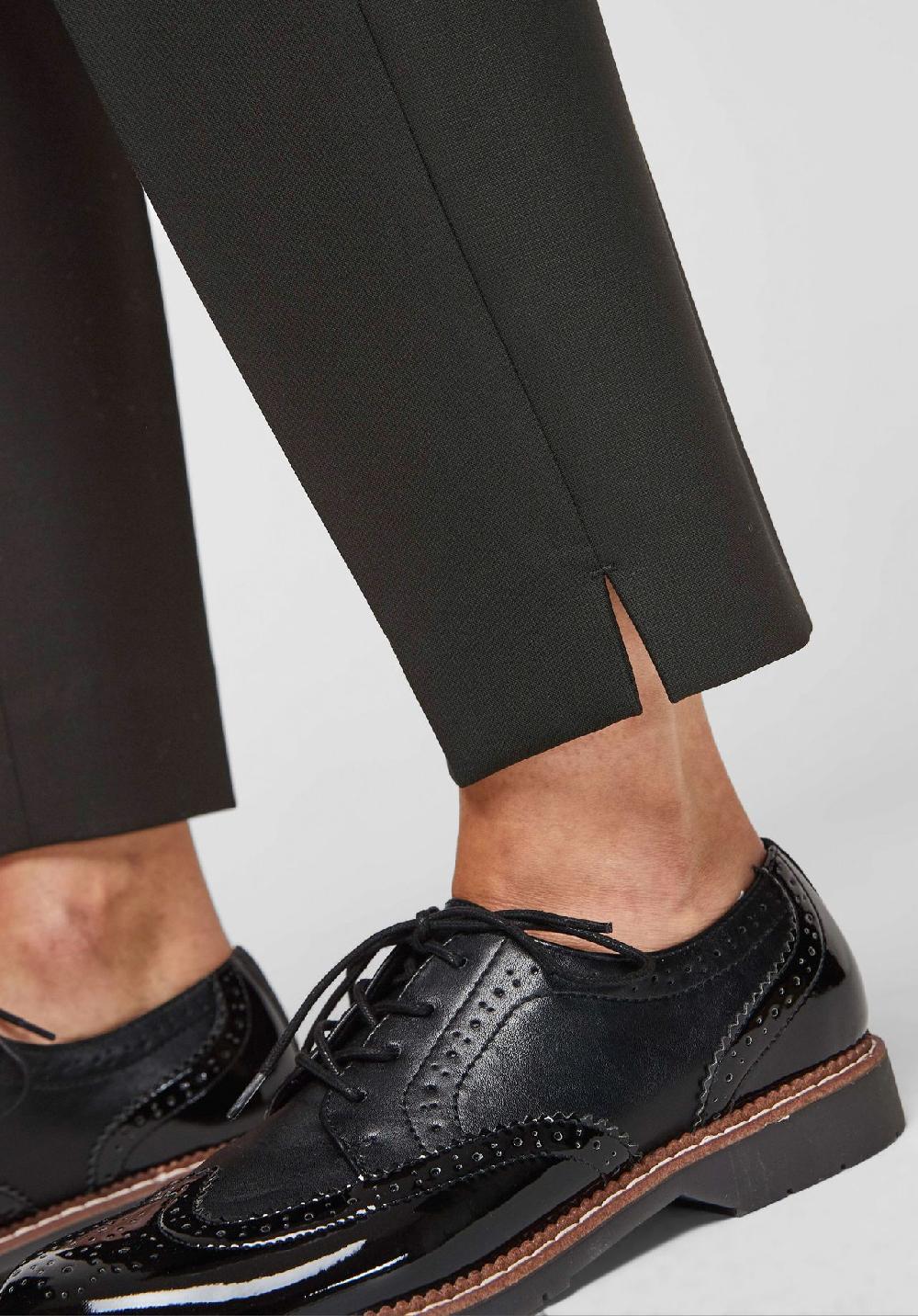 s.Oliver BLACK LABEL Stoffhose 7/8-Länge französische Taschen für Damen 50% Rabatt für begrenzte Zeit
