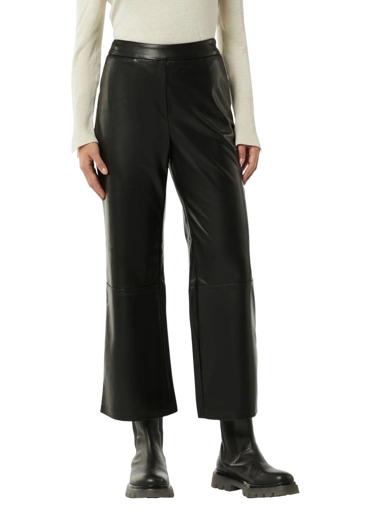 comma Kunstlederhose High Waist für Damen Online