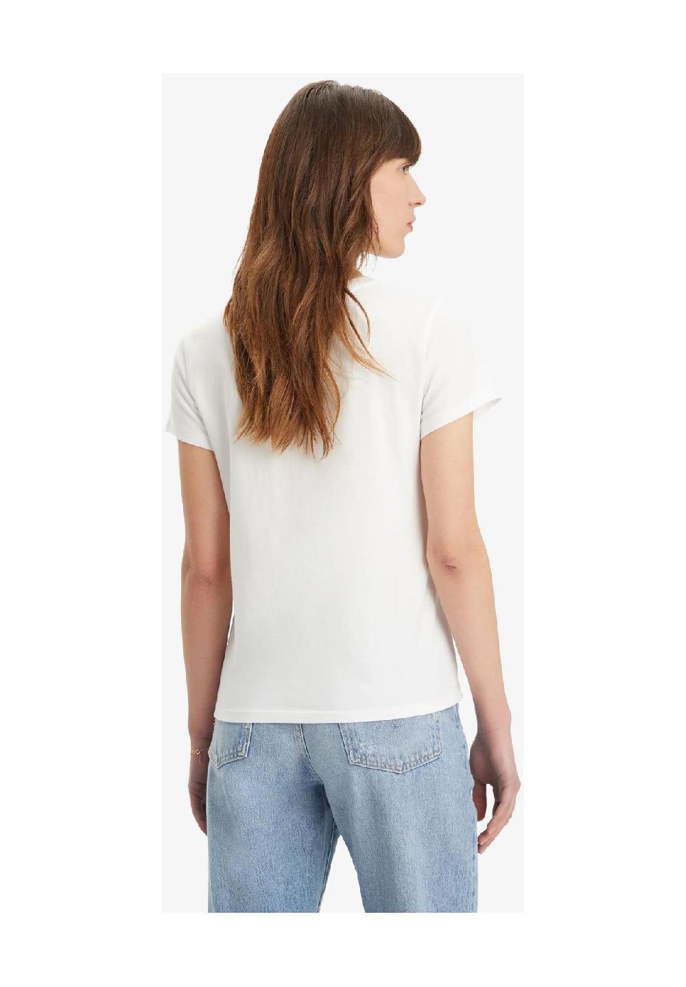 Levi's® T-Shirt Baumwolle Logo-Print für Damen Auslauf
