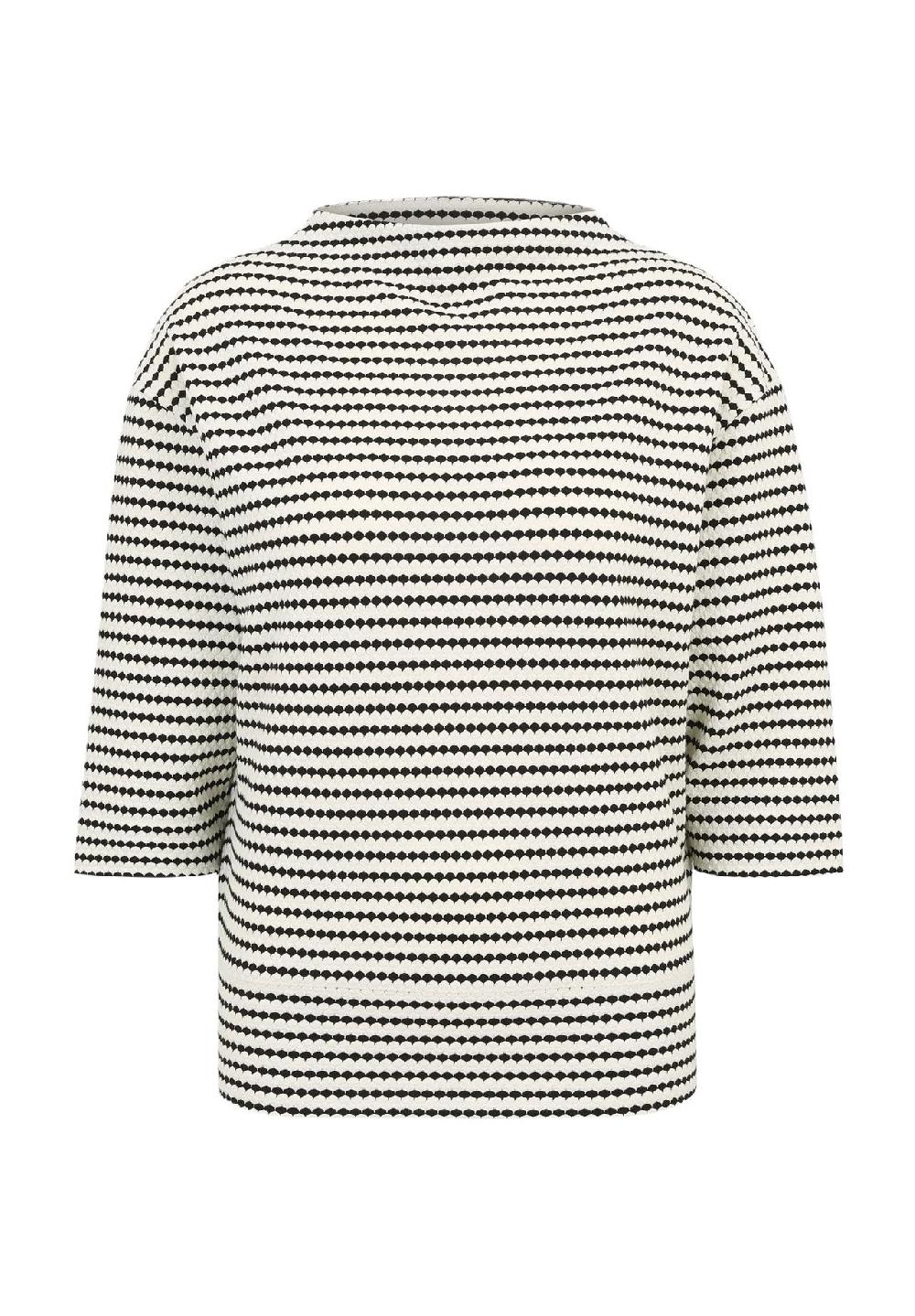 zero Sweatshirt 3/4-Arm Stehkragen für Damen Osterangebot