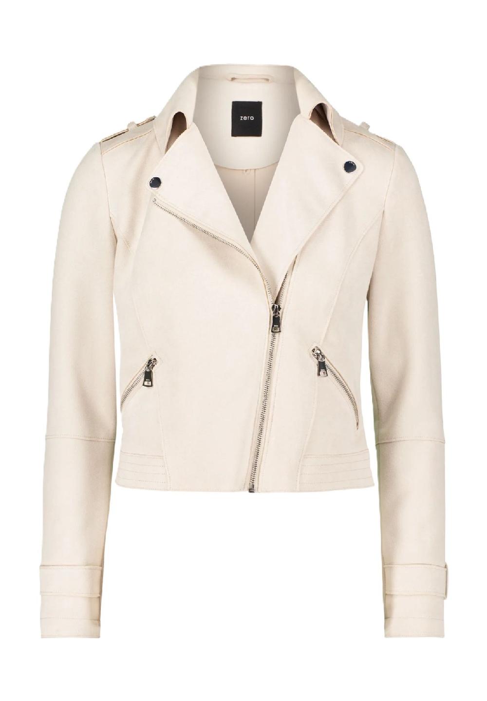 zero Bikerjacke Reißverschlusstaschen für Damen Valentinstagsangebot