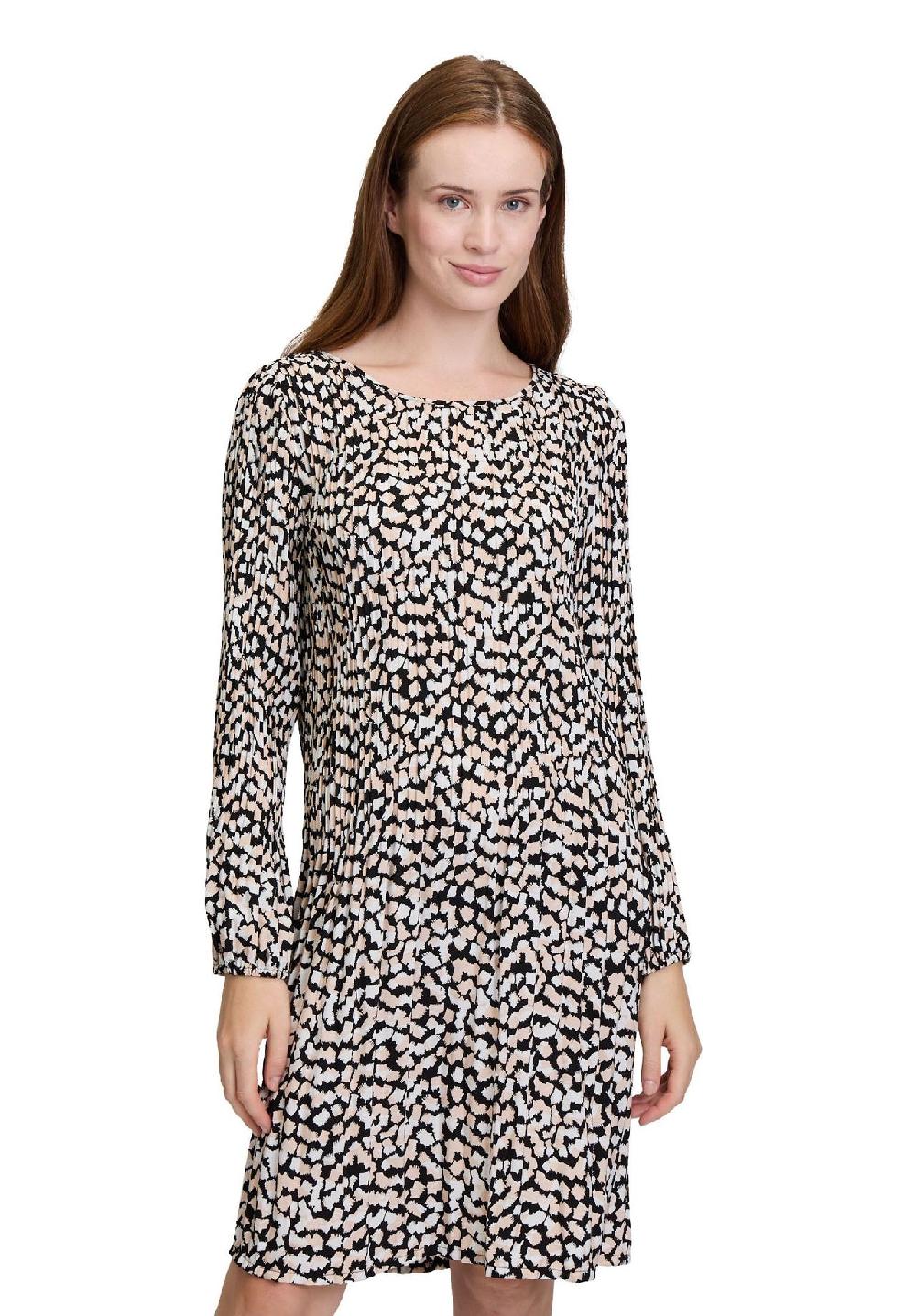 CARTOON Shirtkleid knielang U- Ausschnitt für Damen Top Angebot