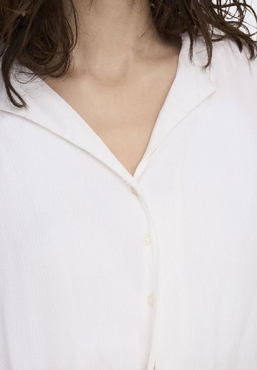 ONLY® Hemdbluse Reverskragen Knoten-Detail für Damen Bis zu 50% Rabatt