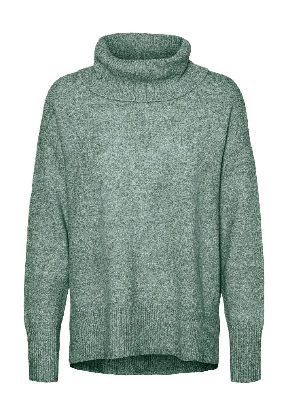 VERO MODA® Strickpullover Regular-Fit Rollkragen für Damen Vierteljährliche Förderung