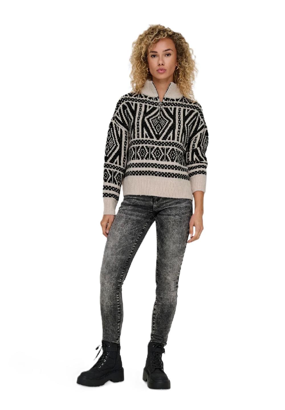 ONLY® Pullover "Felici" Troyer für Damen Rabatte dieses Monats