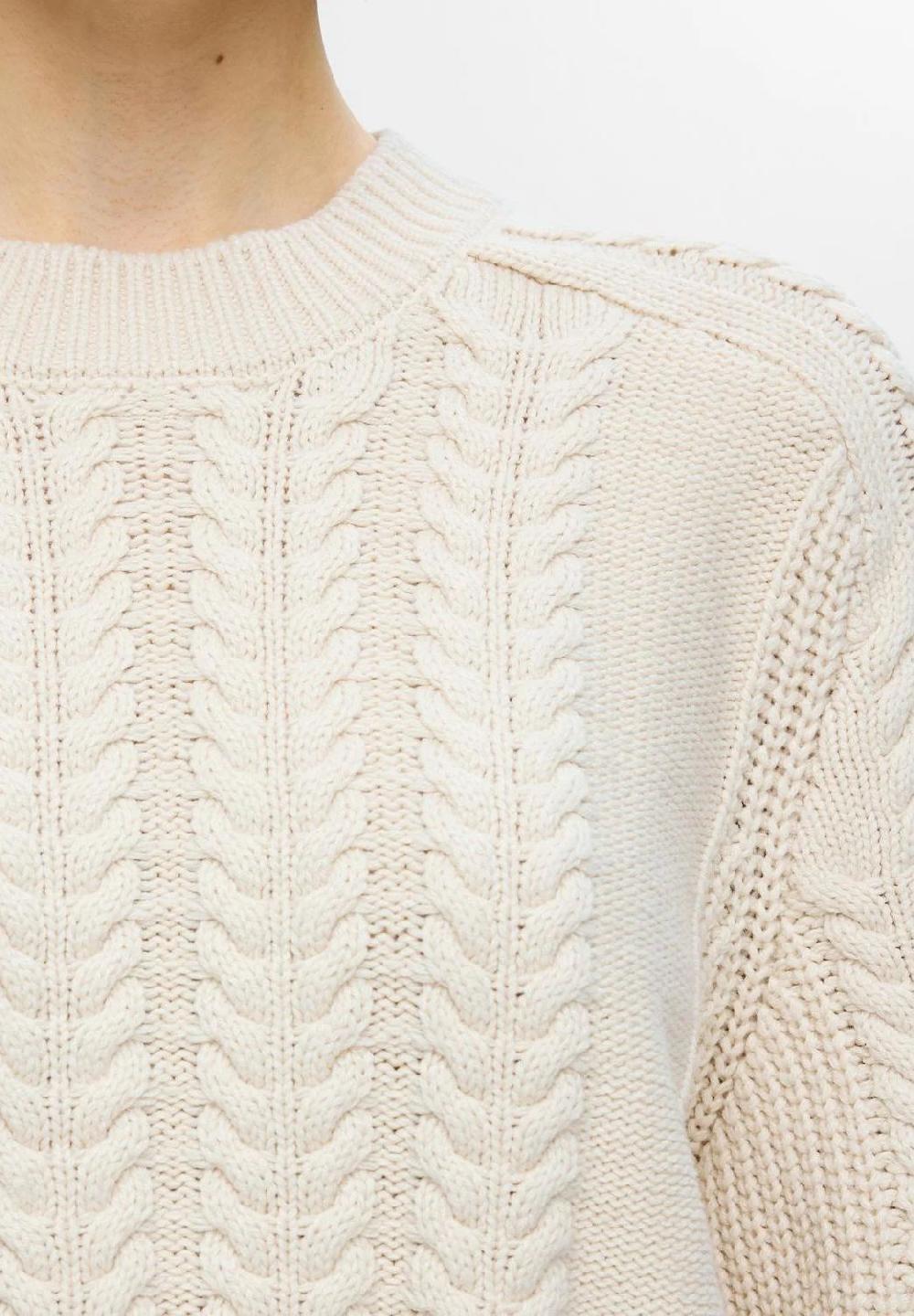 SELECTED FEMME Pullover "Birte" Rippbündchen für Damen 2025