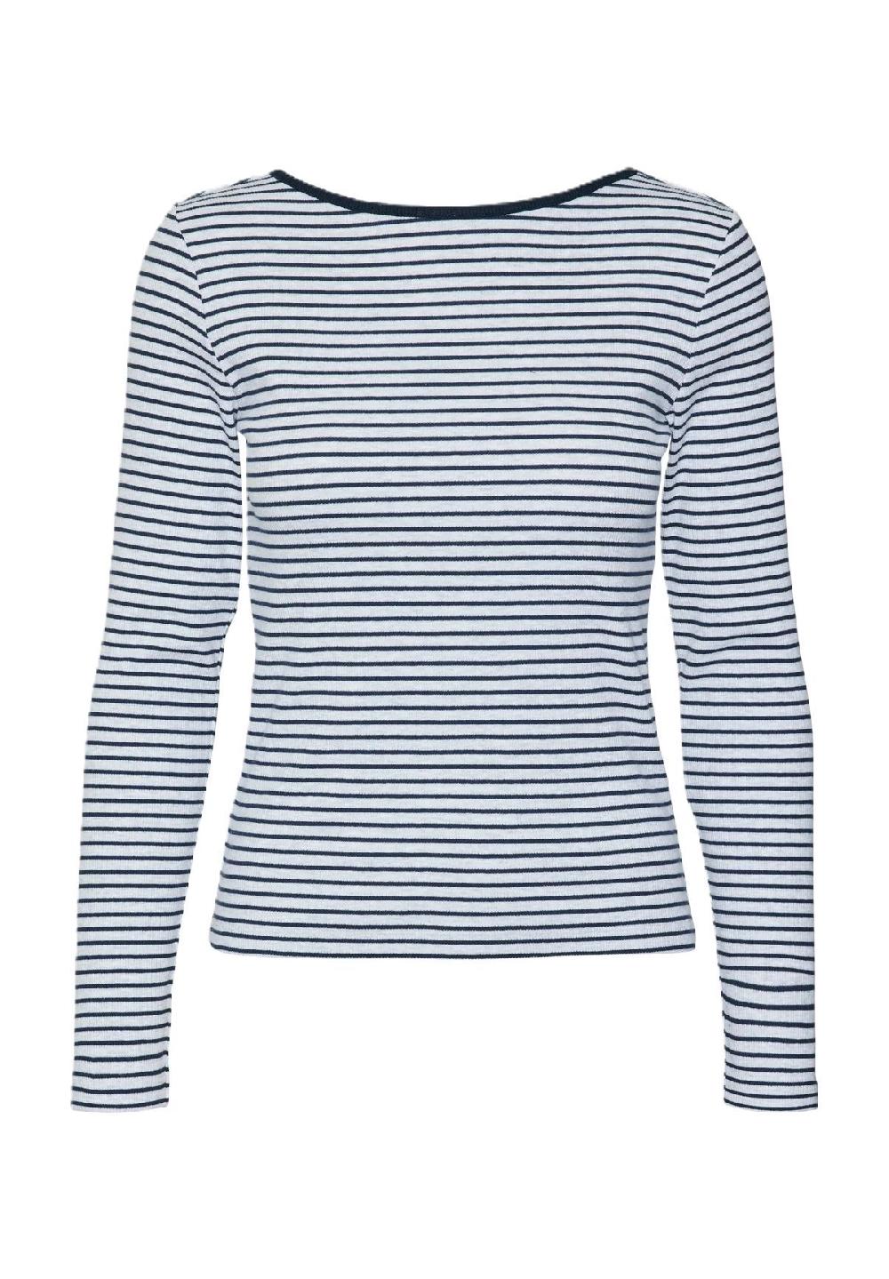 VERO MODA® Langarmshirt "Chloe" U-Ausschnitt für Damen Outlet