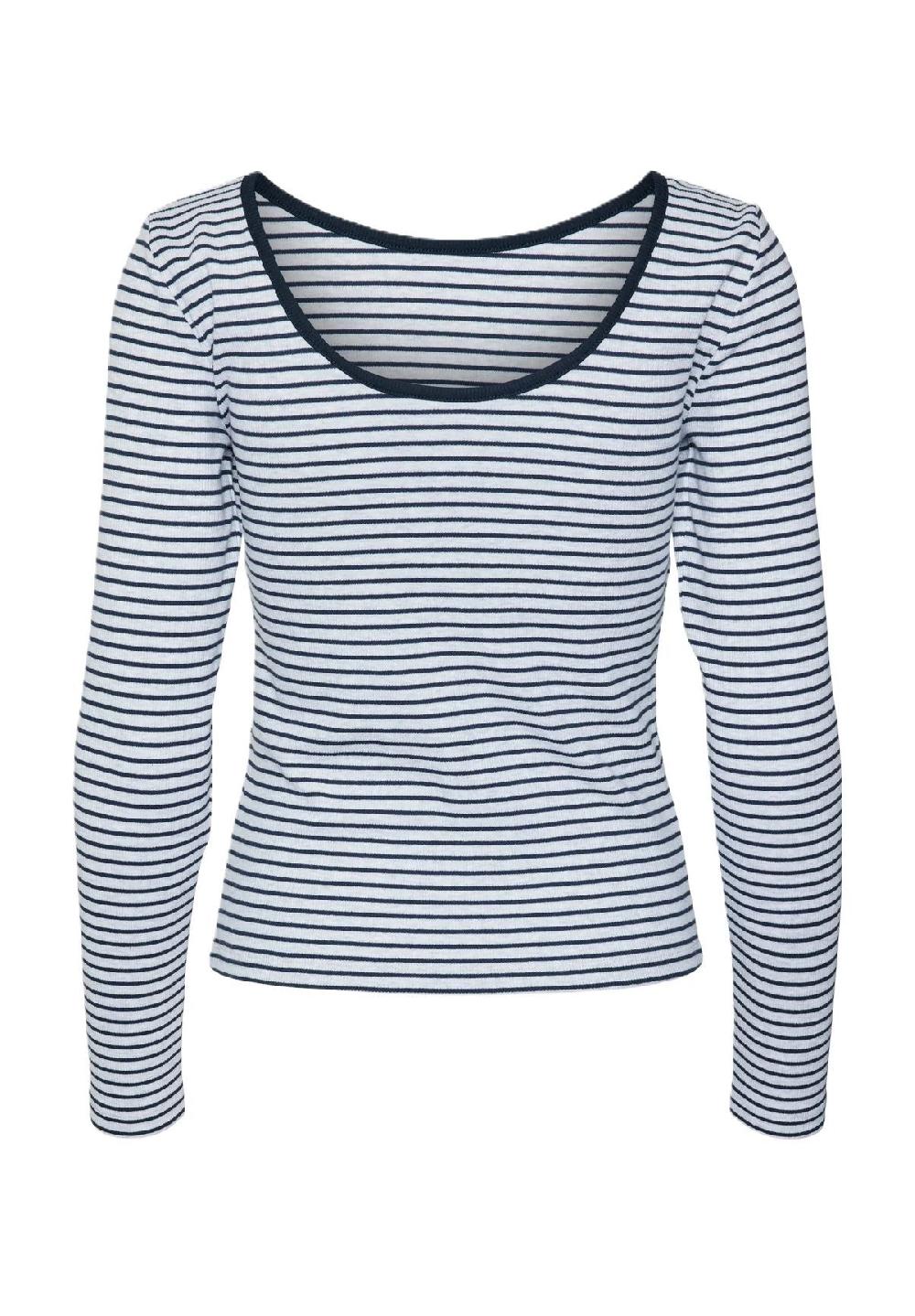 VERO MODA® Langarmshirt "Chloe" U-Ausschnitt für Damen Outlet