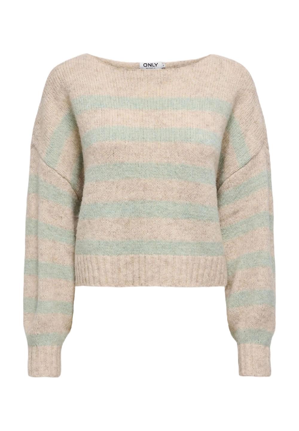 ONLY® Strickpullover U-Boot Ausschnitt für Damen im Angebot