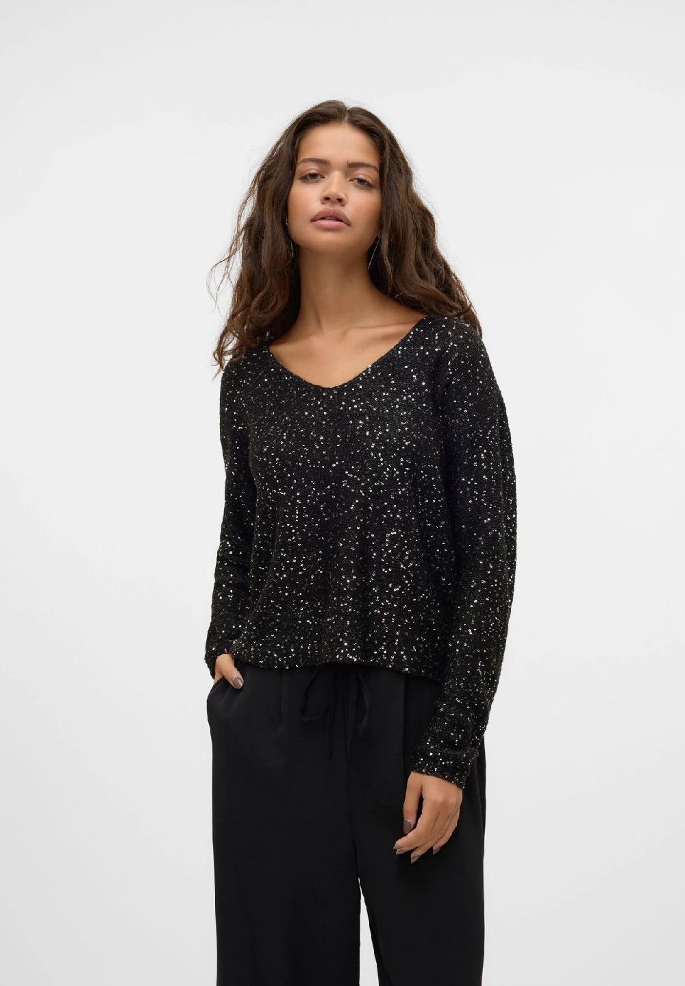 VERO MODA® Strickpullover Pailletten für Damen Blitzverkäufe