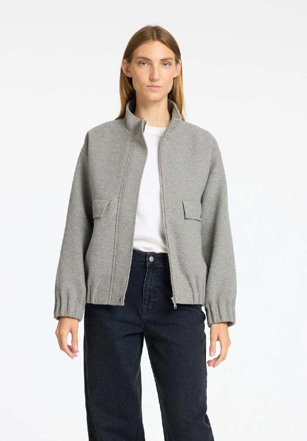 SELECTED FEMME Blouson Stehkragen Raglan-Ärmel für Damen Rabatt
