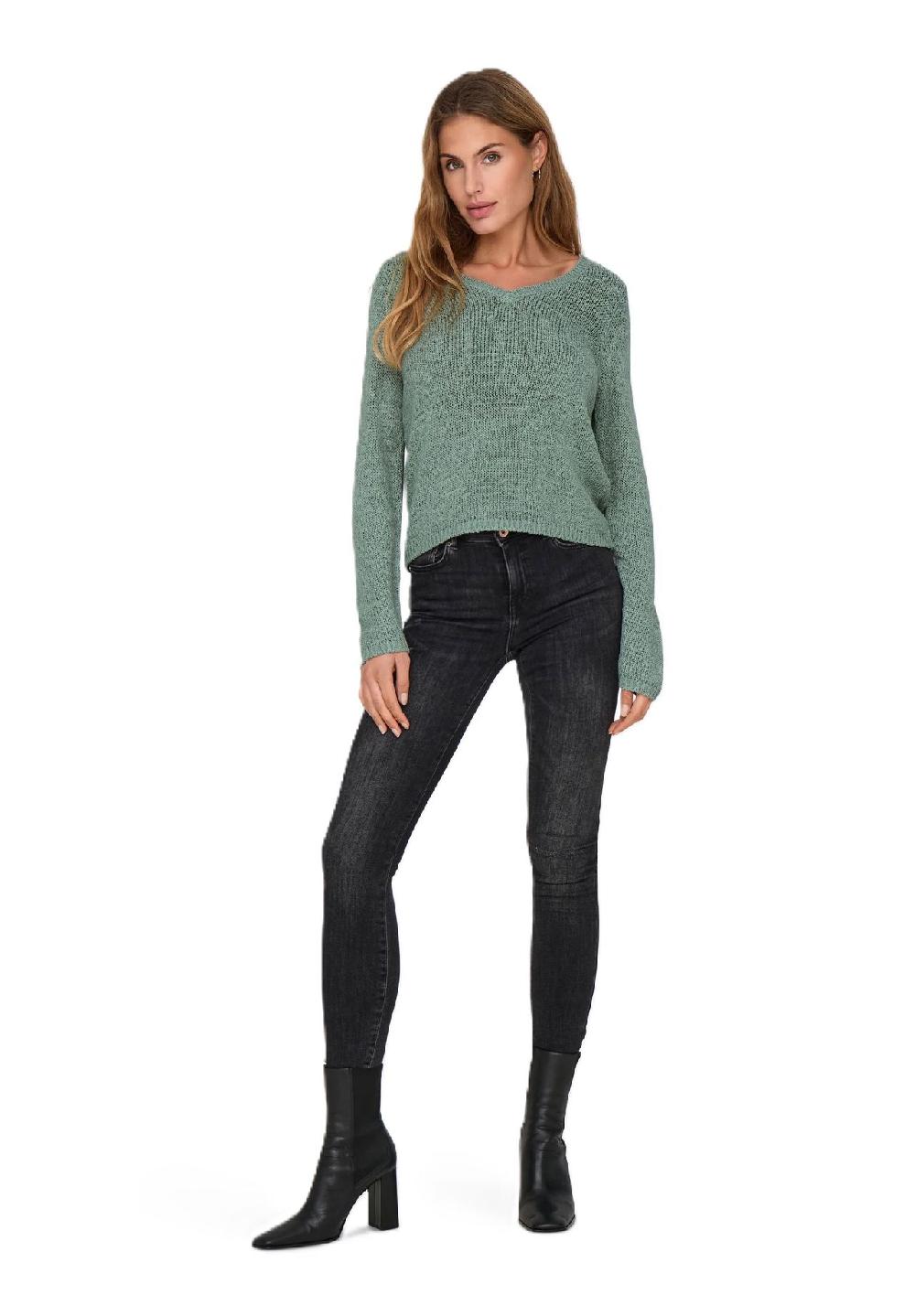 ONLY® Strickpullover V-Ausschnitt für Damen Versandkostenfrei