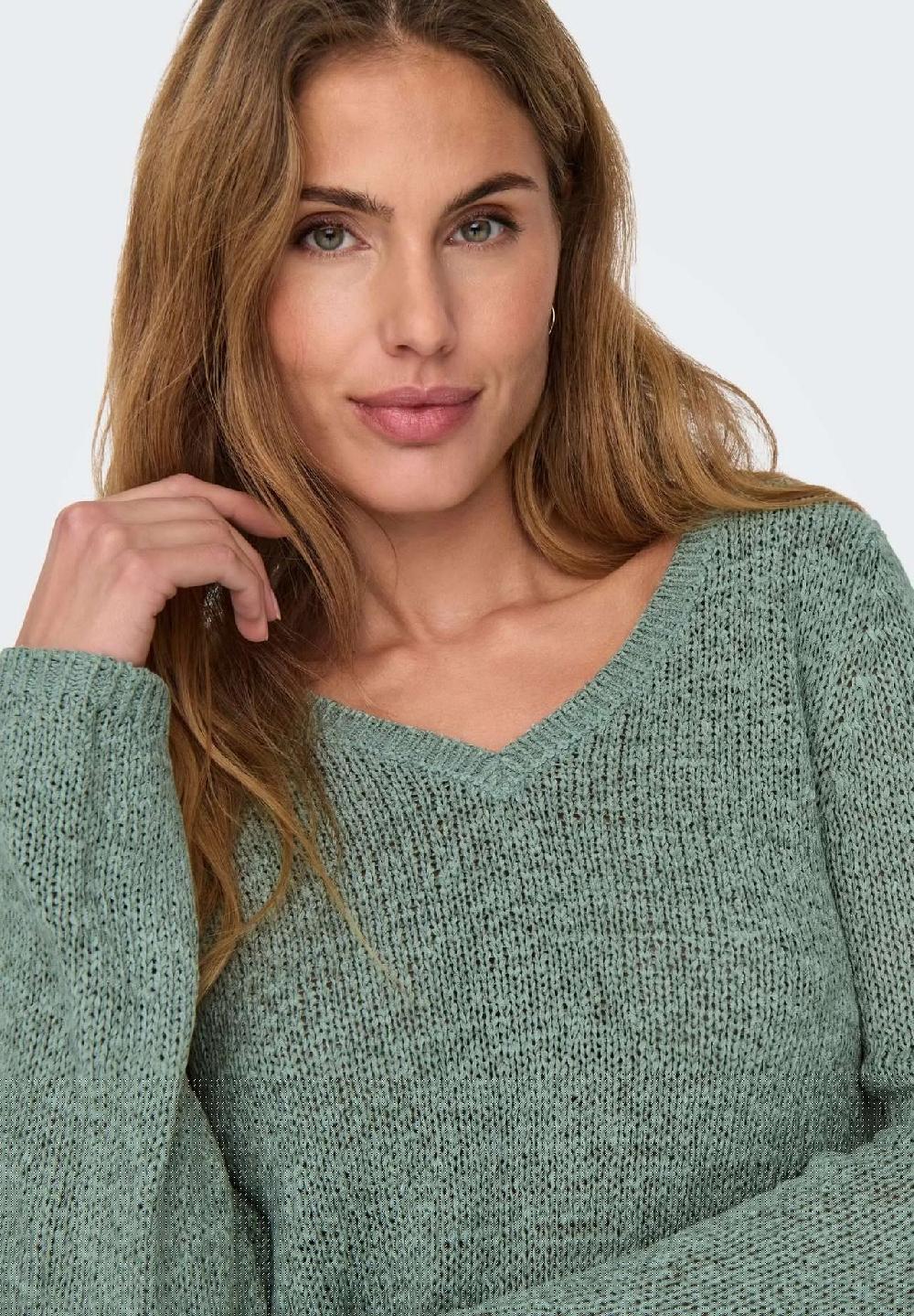 ONLY® Strickpullover V-Ausschnitt für Damen Versandkostenfrei