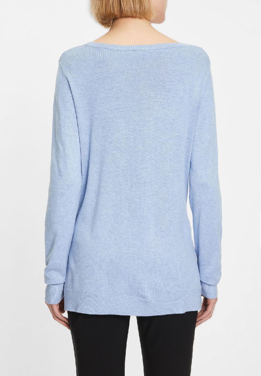 GALERIA essentials Pullover "Elea" U-Boot-Ausschnitt Rippbündchen für Damen Begrenztes Angebot