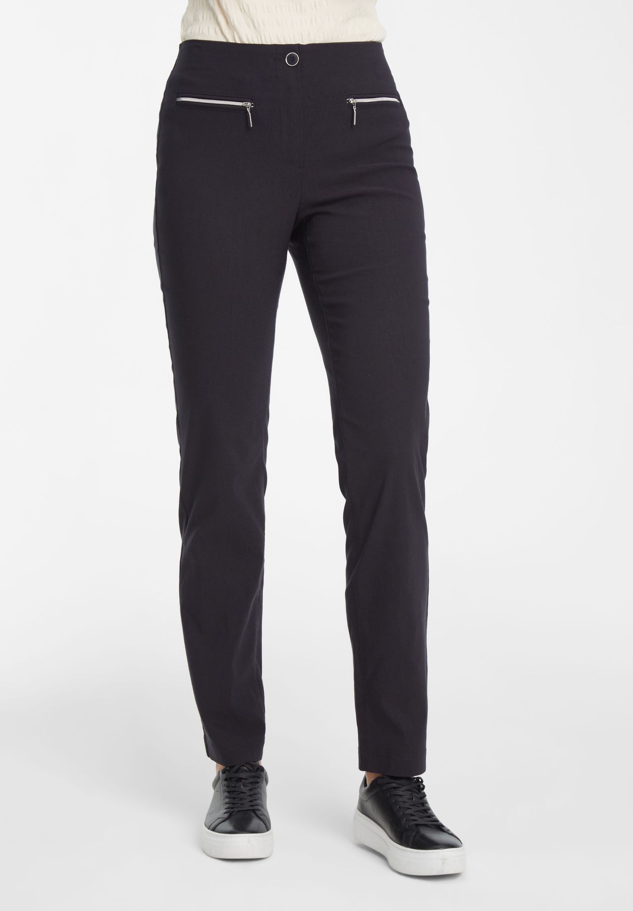 adagio Stoffhose Uni-Design für Damen Preisnachlass