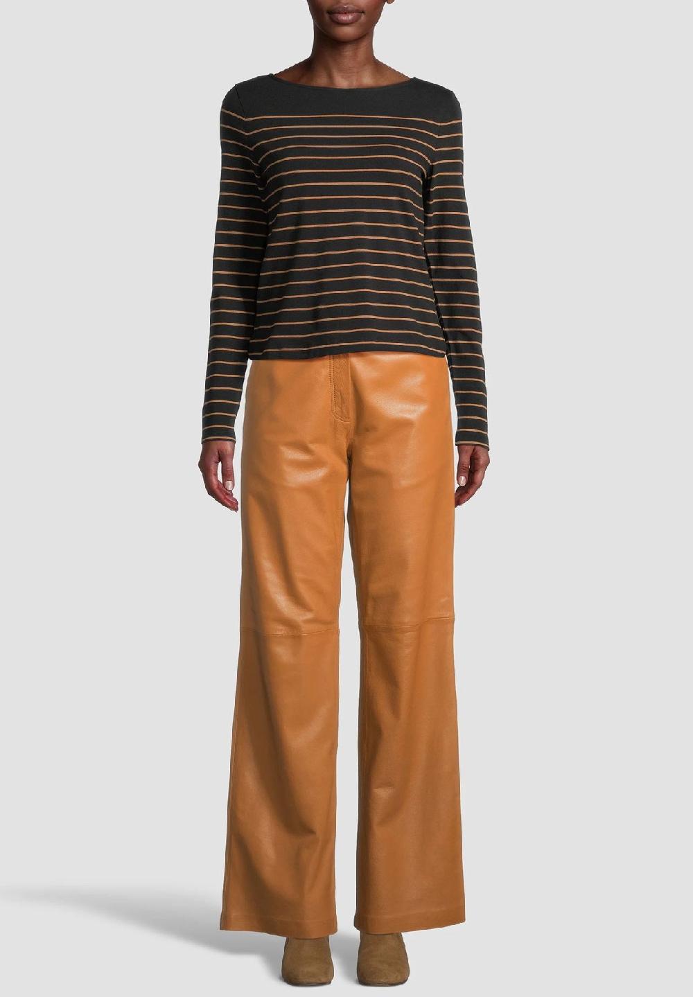 MANGUUN collection Langarmshirt U-Boot-Ausschnitt für Damen Heißer Verkauf