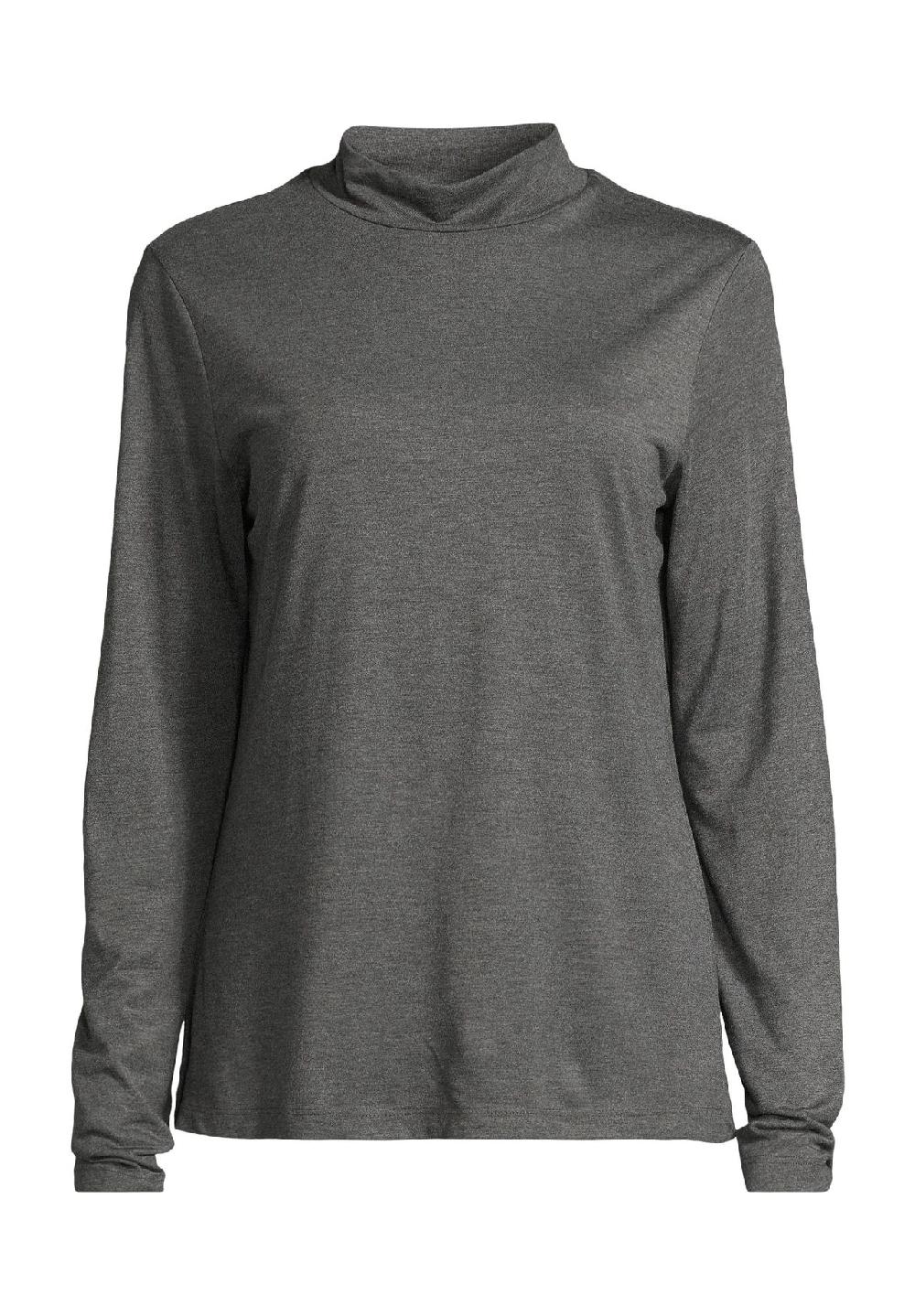 MANGUUN collection Langarmshirt Stehkragen für Damen Neueste Mode