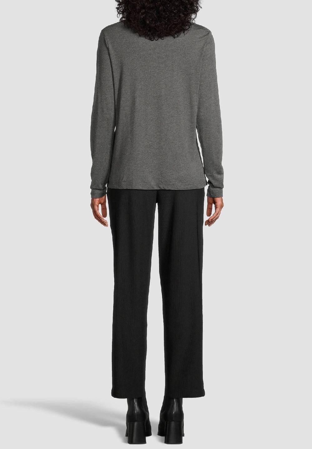 MANGUUN collection Langarmshirt Stehkragen für Damen Neueste Mode