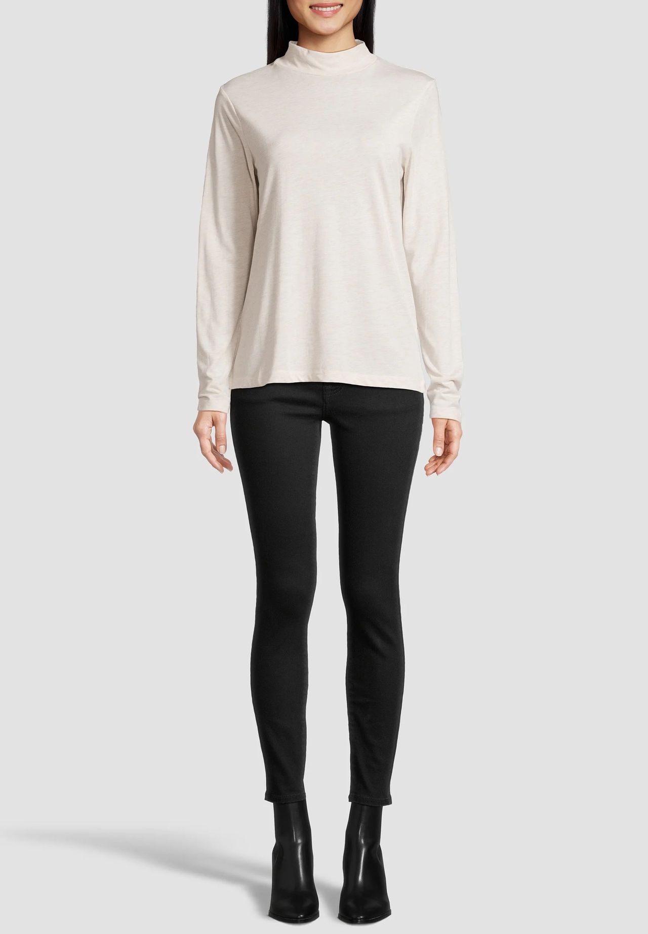 MANGUUN collection Langarmshirt Stehkragen für Damen Online Outlet