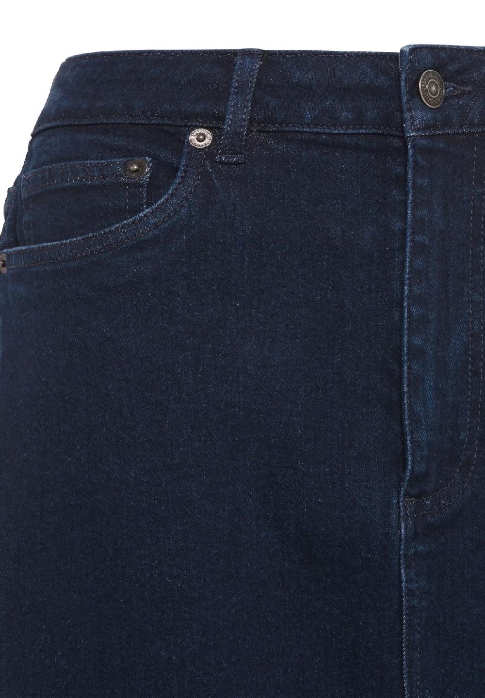 MANGUUN Jeansrock Five-Pocket Schlitz für Damen Tägliche Deals