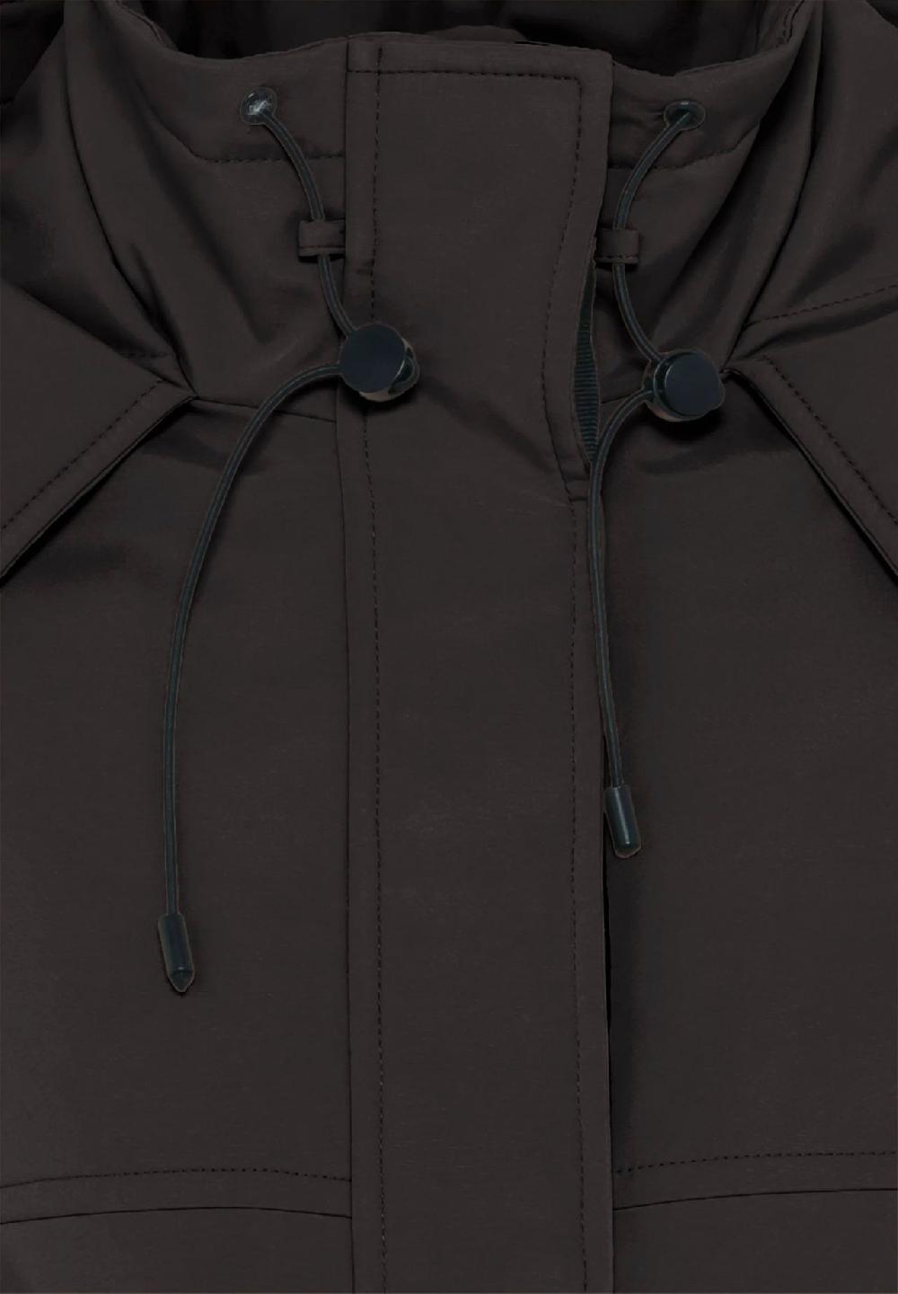 MANGUUN Übergangsjacke Kapuze Reißverschlusstaschen für Damen Super Sparpreis
