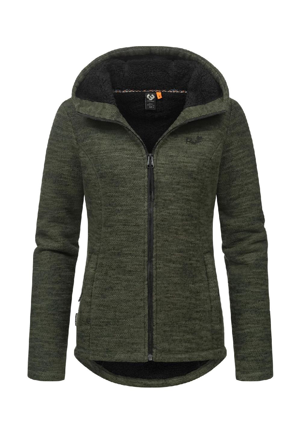 ragwear™ Kapuzenstrickjacke Lyshka Melange Begrenzt auf 3 Tage