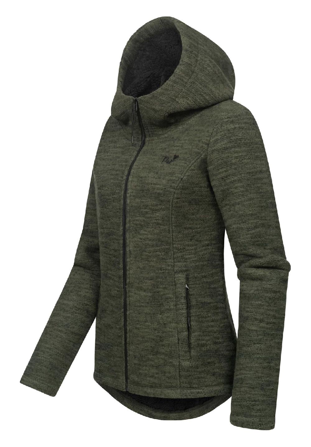 ragwear™ Kapuzenstrickjacke Lyshka Melange Begrenzt auf 3 Tage