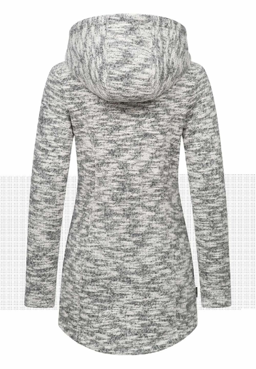 ragwear™ Longstrickjacke Leysha Melange Auslauf