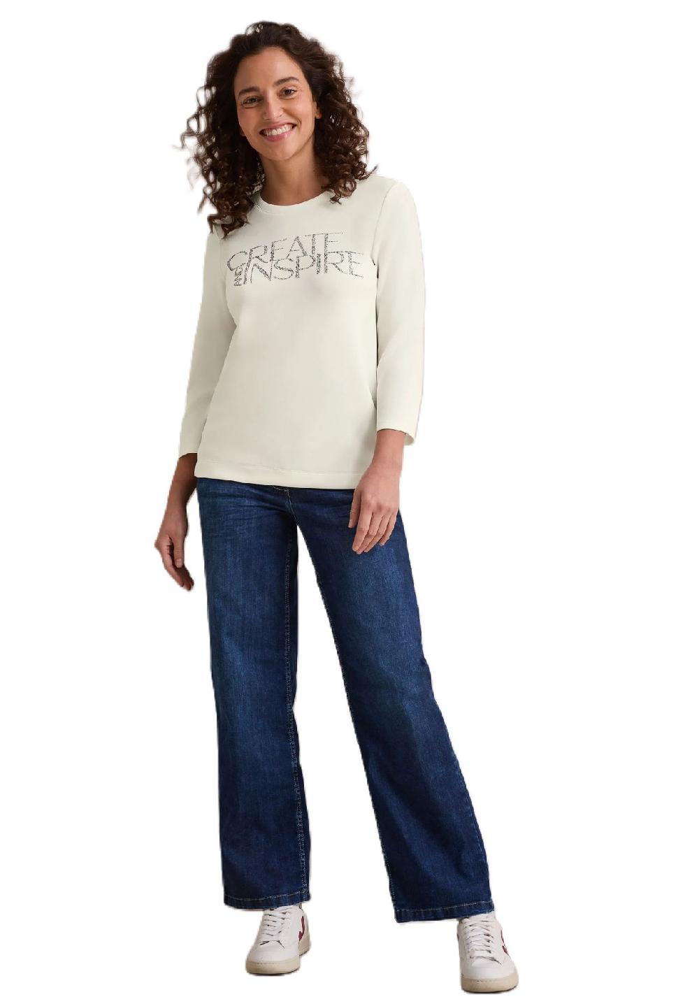 CECIL Shirt 3/4-Arm für Damen Lagerräumung