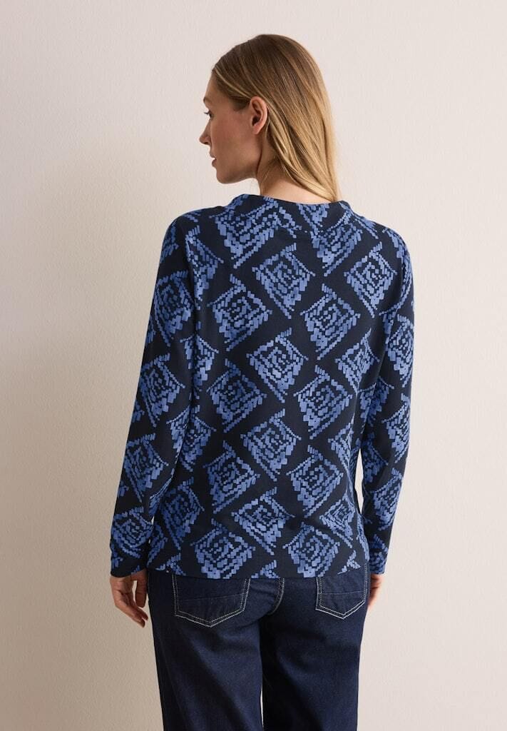 CECIL Langarmshirt Stehkragen für Damen Neueste Mode