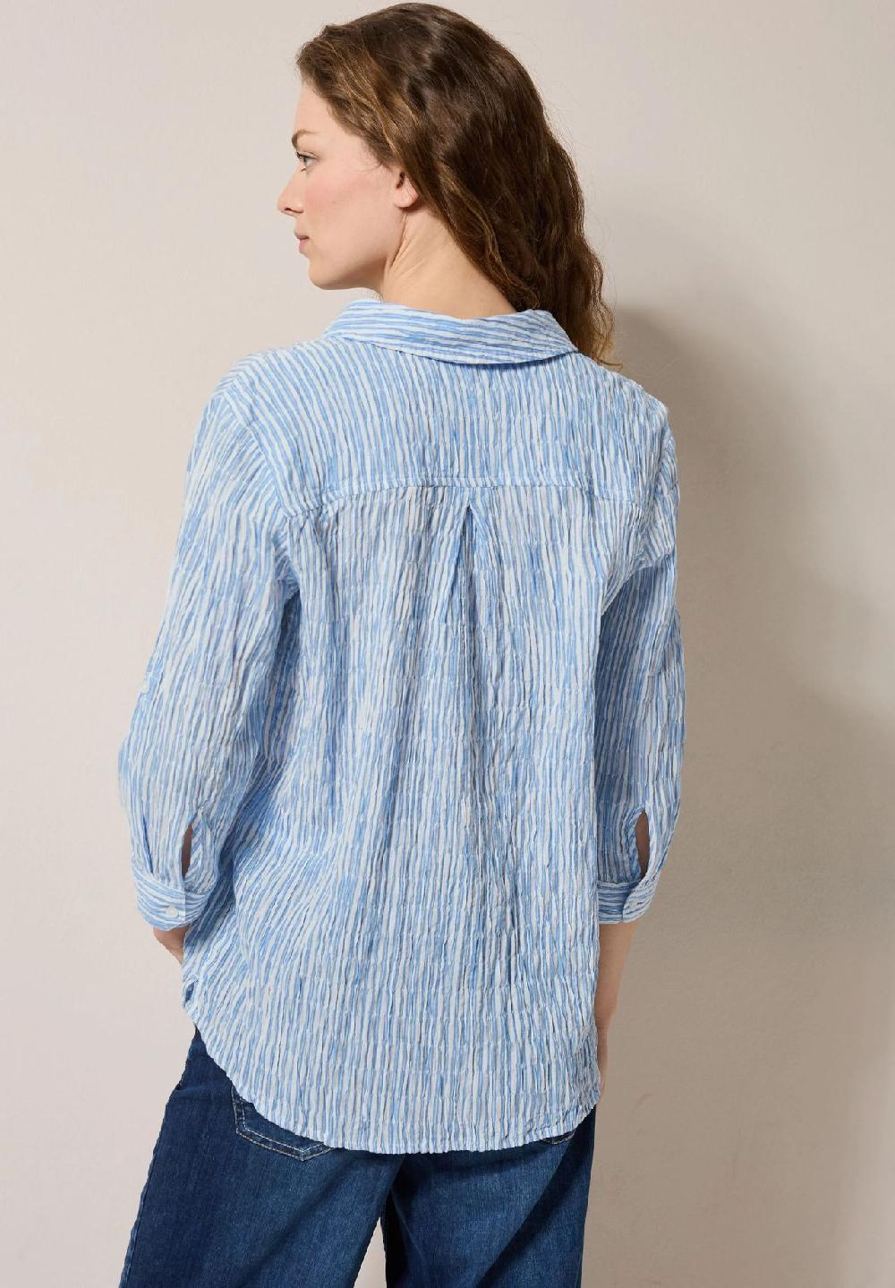 CECIL Shirtbluse "Seer" V-Ausschnitt für Damen Saisonale Angebote