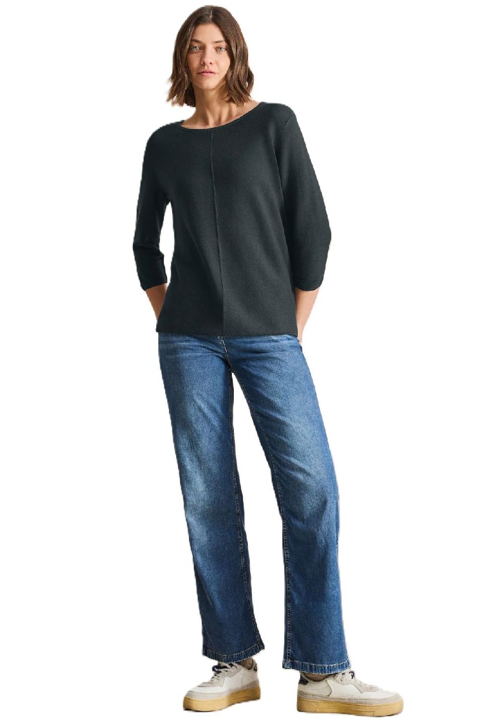 CECIL Feinstrickpullover 3/4-Arm für Damen Räumungsverkauf