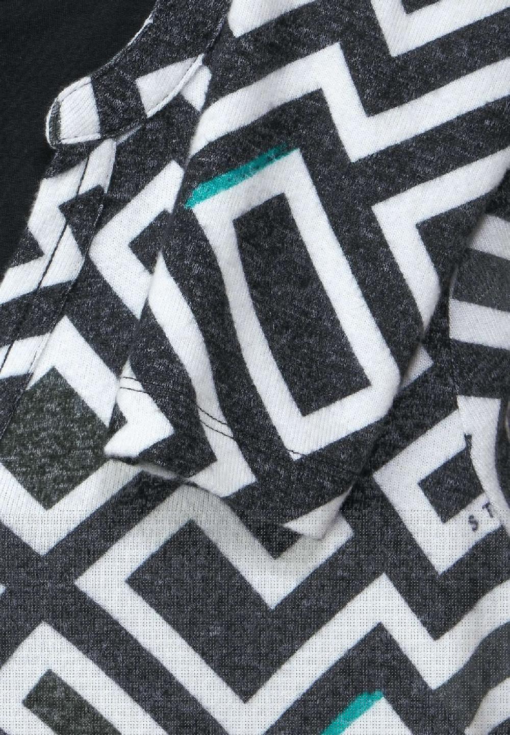 CECIL Tunikashirt Split-Neck grafisch für Damen Letzte 2 Tage
