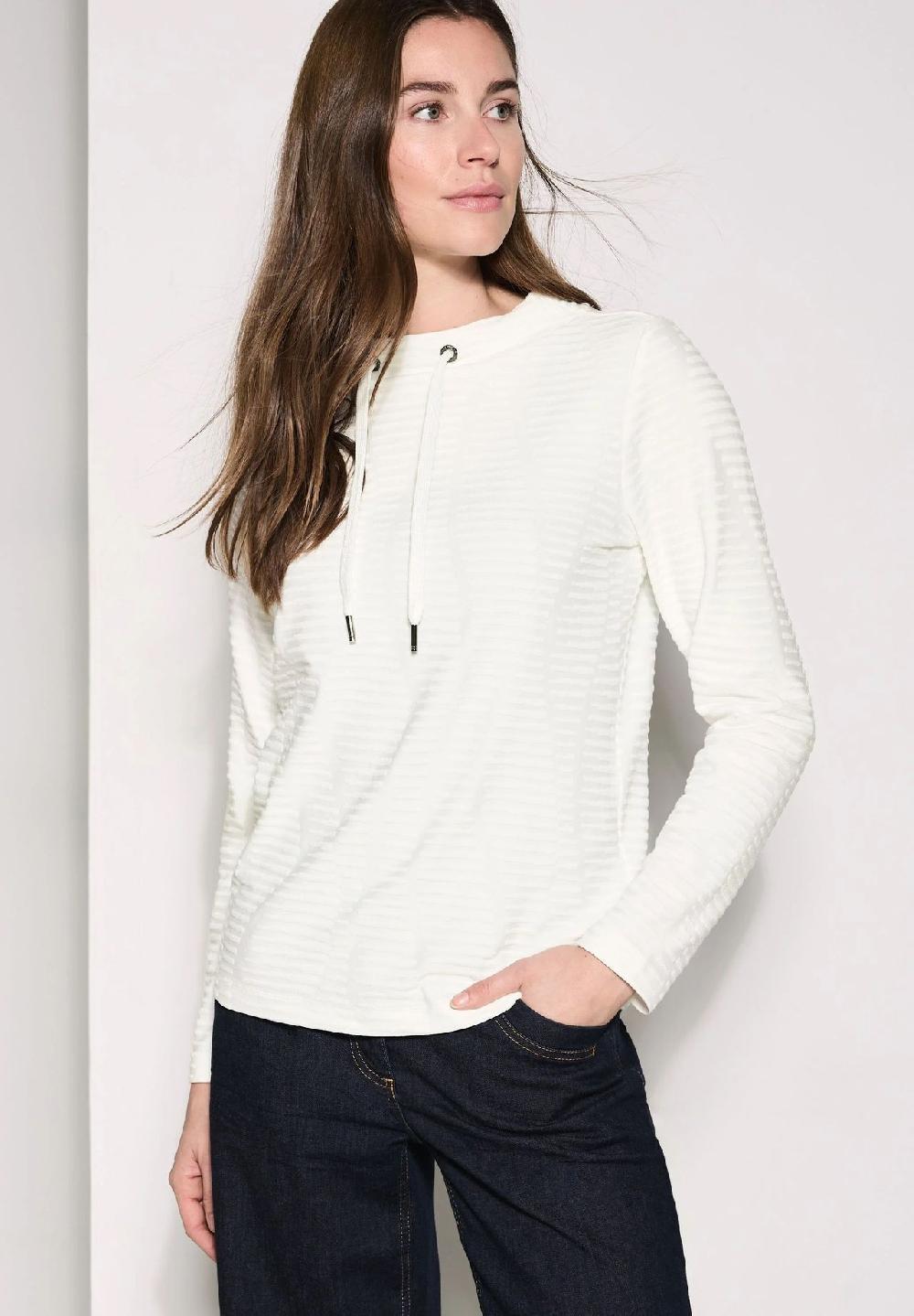 CECIL Langarmshirt Tunnelzug für Damen Fabrikverkauf