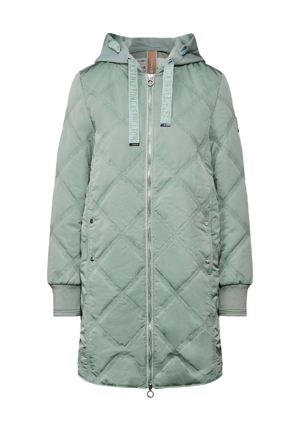 Street One Steppjacke "DiamondQu" Zweiwegereißverschluss für Damen Exklusive Angebote